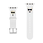 Ремешок CG Mobile Lagerfeld Karl and Choupette Head для Apple Watch 44 / 45 / 46 / 49mm силикон