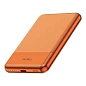 Внешний аккумулятор с беспроводной зарядкой WIWU Silver Seraph Alloy Unibody Power Bank 5000 мАч 20 Вт оранжевый