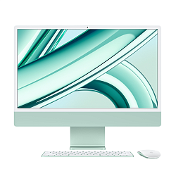 Моноблок Apple iMac 24" M3 (8-core GPU) 8 ГБ, 256 ГБ SSD (MQRA3), зелёный