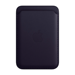 Кардхолдер Leather Wallet with Magsafe для Apple iPhone искусственная кожа, "чернила"