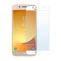 Защитное стекло 3D Classic для Samsung Galaxy J5 2017, белая рамка