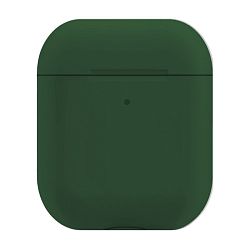 Кобура Case Protection для Apple AirPods 2018 / 2019 силикон, тёмно-зелёный