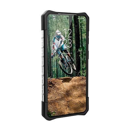 Клип-кейс (накладка) UAG Plasma для Samsung Galaxy S21 поликарбонат, прозрачный - 3