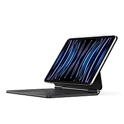 Чехол-клавиатура Dux Ducis Magnetic Keyboard для Apple iPad Air 11" (2024) / Apple iPad Pro 11" (2018 / 2020) / Apple iPad Air 10.9 (2020 / 2022)  полиуретан, поликарбонат, чёрный