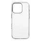 Клип-кейс (накладка) Borasco Silicone Case для Apple iPhone 16 Pro силикон, прозрачный