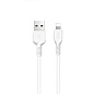 Автомобильное зарядное устройство + кабель Lightning Hoco Z23 12 Вт, белый