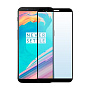 Защитное стекло 3D Premium для OnePlus 5t, черная рамка - 1
