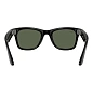 Умные очки Ray-Ban Wayfarer Gen 2 Shiny Black, G15 Green Solid Color, (50-22-150mm) - 4