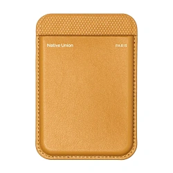 Кардхолдер Native Union (Re) Classic Wallet для Apple iPhone поликарбонат, древесная целюлоза, "крафт"