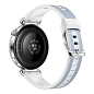 Умные часы Huawei Watch GT 7 41mm серебристый (синий ремешок) - 5