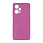 Клип-кейс (накладка) для Xiaomi Redmi Note 12 Pro Plus силикон, розовый