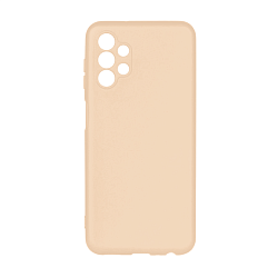 Клип-кейс (накладка) для Samsung Galaxy A13 силикон, пудровый