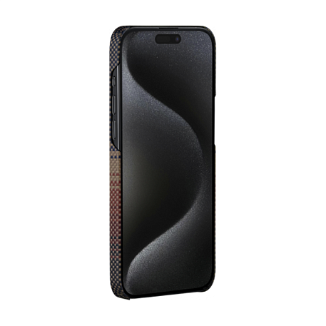 Клип-кейс (накладка) Pitaka Fusion Weaving MagEZ Case 5 для Apple iPhone 15 Pro - 3