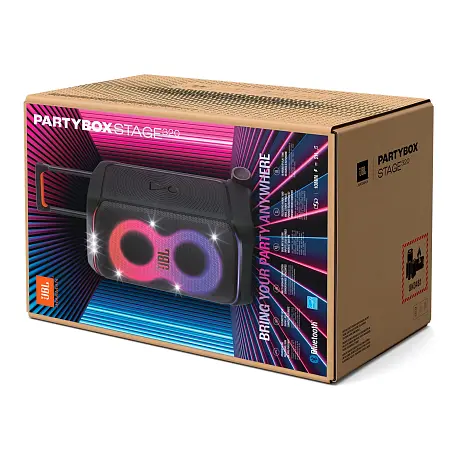 Портативная акустическая система JBL Partybox Stage 320 чёрный - 8