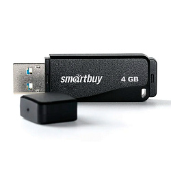 USB-флешка SmartBuy LM05 4 Гб, чёрный