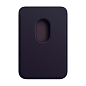 Кардхолдер Leather Wallet with Magsafe для Apple iPhone