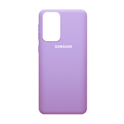 Клип-кейс (накладка) Silicone cover закрытый для Samsung Galaxy A23 силикон, лавандовый