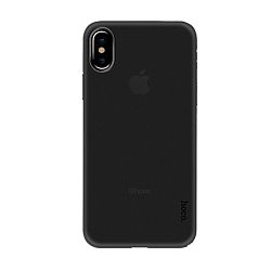 Клип-кейс (накладка) Hoco Ultra thin для Apple iPhone X / Xs пластик, затемнённый