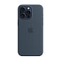 Клип-кейс (накладка) Apple Silicone Case MagSafe для Apple iPhone 15 Pro Max