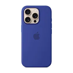 Клип-кейс (накладка) Apple Silicone Case MagSafe для Apple iPhone 16 Pro силикон, Ultramarine