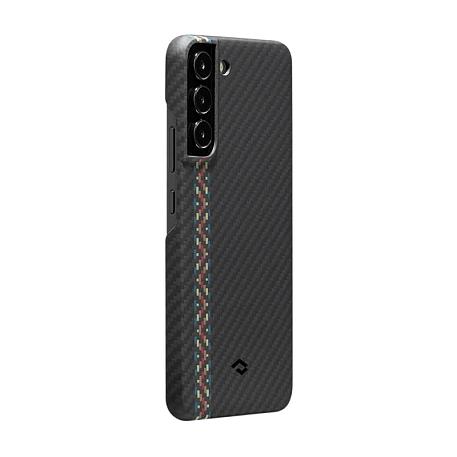 Клип-кейс (накладка) Pitaka Fusion Weaving MagEZ Case 2 для Samsung Galaxy S22 кевлар (арамид), "рапсодия" - 2