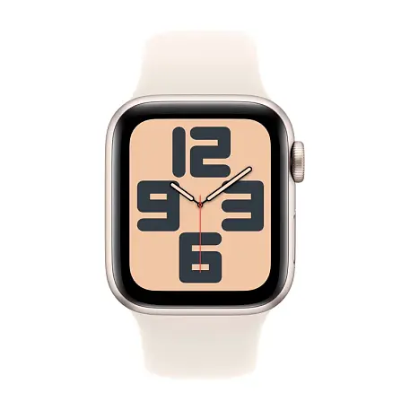 Умные часы Apple Watch SE (2024) 40mm GPS Starlight Aluminium Case Starlight Sport Band M/L - 2