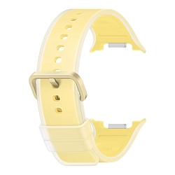 Ремешок Samsung Misty Band для Samsung Galaxy Watch 8/8 Classic/9 силикон,сталь жёлтый (M/L)
