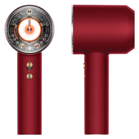 Фен Dyson Supersonic Nural HD16 Straight+Wavy Red Velvet (футляр) - 9