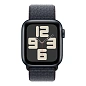 Умные часы Apple Watch SE (2024) 40mm GPS Midnight Aluminium Case Ink Sport Loop One Size - 2