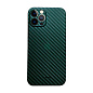 Клип-кейс (накладка) K-DOO Air Carbon для Apple iPhone 12 Pro карбон, тёмно-зелёный