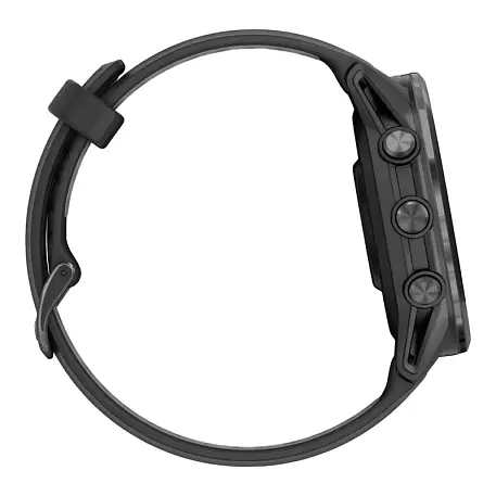 Умные часы Garmin Forerunner 970 "чёрный карбон" (чёрно-серый ремешок) - 4