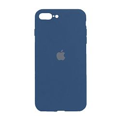 Клип-кейс (накладка) для Apple iPhone 7 Plus / 8 Plus силикон, синий