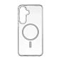 Клип-кейс (накладка) uBear Real Mag Case для Samsung Galaxy S24 FE (Уценка) прозрачный (хорошее состояние, царапины)