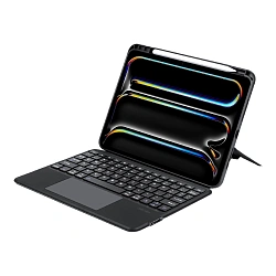 Чехол-клавиатура Dux Ducis Magnetic Keyboard для Apple iPad Pro 11" (2024 / 2025)  полиуретан, поликарбонат, чёрный