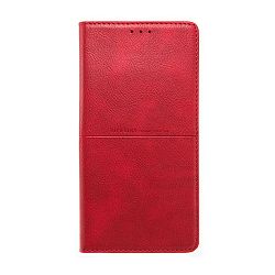 Чехол-книжка Premium Rich Boss для Xiaomi Redmi Note 9s / Note 9 Pro искусственная кожа, красный