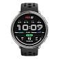 Умные часы Xiaomi Amazfit Active 2 (Round) Standard Edition серебристый (чёрный ремешок) - 2