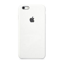 Клип-кейс (накладка) Apple Silicone Case для Apple iPhone 6 / 6s силикон, White