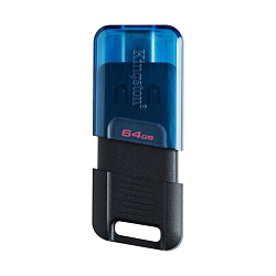 USB-флешка Kingston DataTraveler 80M 64 ГБ чёрно-синий