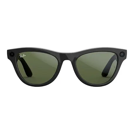 Умные очки Ray-Ban Skyler Gen 2 Shiny Black, G15 Green, (52-20-150mm) - 2