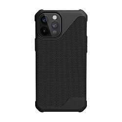 Клип-кейс (накладка) UAG Metropolis LT для Apple iPhone 12 Pro Max полиуретан, ткань, кевлар (армид), чёрный