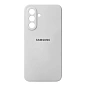 Клип-кейс (накладка) Silicone cover закрытый для Samsung Galaxy A37 силикон, белый