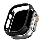 Чехол-бампер Pitaka AirCase для Apple Watch Ultra / Ultra 2 / Ultra 3 49mm кевлар (арамид), чёрно-серый (полоска) - 3