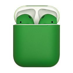 Беспроводные наушники Apple AirPods 2 с зарядным футляром тёмно-зелёный матовый (MV7N2)