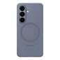 Клип-кейс (накладка) Samsung Silicone Magnet Case для Samsung Galaxy S26 силикон, сине-фиолетовый