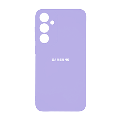 Клип-кейс (накладка) для Samsung Galaxy S24 Plus / S25 Plus  силикон, лавандовый
