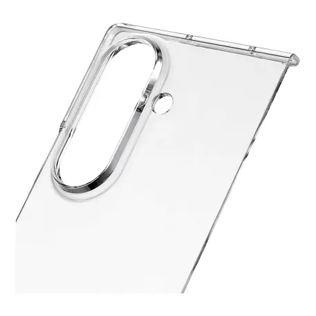 Клип-кейс (накладка) uBear View Case для Samsung Galaxy Z Fold 7 поликарбонат, прозрачный - 3