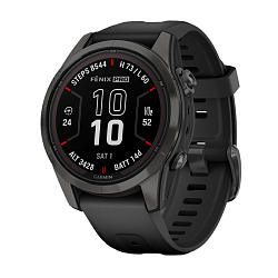 Умные часы Garmin Fenix 7s Pro Solar чёрный