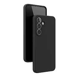 Клип-кейс (накладка) VLP LITE Mist Case Magsafe для Samsung Galaxy S25 FE силикон, поликарбонат, чёрный