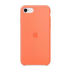 Клип-кейс (накладка) Apple Silicone Case для Apple iPhone SE 2020 / 2022 силикон, Orange