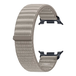 Ремешок Samsung Fabric Band для Samsung Galaxy Watch 8/8 Classic/9 нейлон бежевый (S/M)